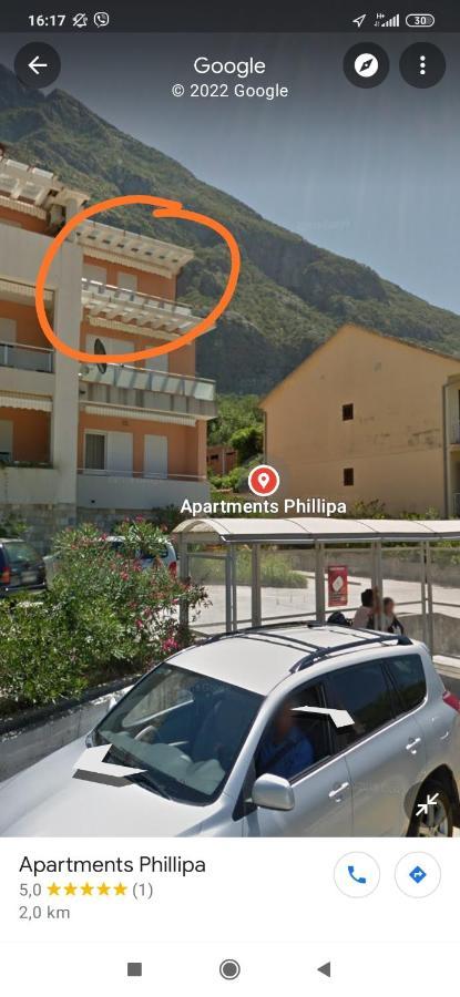 Apartman Phillipa Kotor Eksteriør bilde